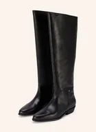 Kozaki damskie - Bronx Kowbojki Kendr-A schwarz - miniaturka - grafika 1