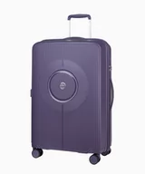 Walizki - PUCCINI Średnia fioletowa walizka z polipropylenu z zamkiem szyfrowym TSA - miniaturka - grafika 1