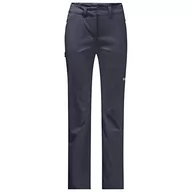 Spodnie damskie - Jack Wolfskin Damskie Spodnie Turystyczne Overland Pants W - miniaturka - grafika 1