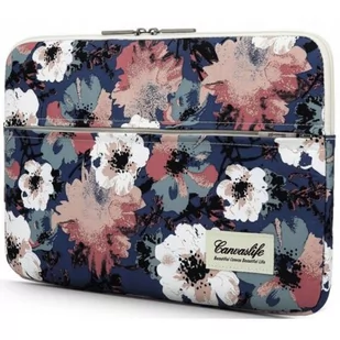 CANVASLIFE CANVASLIFE SLEEVE ETUI DO MACBOOK AIR/PRO 13 BLUE CAMELLIA 12212 - Torby na laptopy - miniaturka - grafika 1