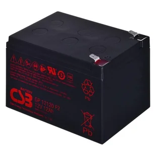 Hitachi CSB Akumulator CSB GP12120F2 12V 12Ah - Akumulatory ogólnego zastosowania - miniaturka - grafika 1