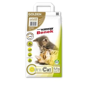 Żwirek Super Benek 7 l Corn Cat Golden - Żwirek dla kotów - miniaturka - grafika 1