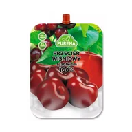 Soki i napoje niegazowane - Przecier wiśniowy z jabłkiem 100% 250 g / Purena - miniaturka - grafika 1