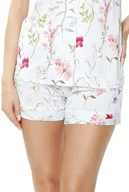 Piżamy damskie - Krótkie spodenki do spania Flores : Kolor - Druk w Kwiaty, Rozmiar - 38 - miniaturka - grafika 1