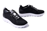 Półbuty damskie - GEOX D15NUA 0006K C9999 black, półbuty damskie - Geox - miniaturka - grafika 1