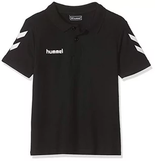 Koszulki męskie - Hummel koszula męska Hmlgo Cotton Polo, czarny, m - grafika 1