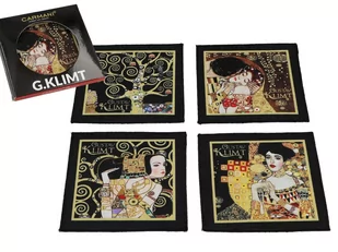 Kpl. 4 podkładek pod kubki - G. Klimt (CARMANI) - Kubki - miniaturka - grafika 1