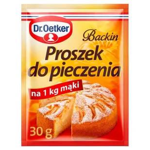 Dr.Oetker Proszek Do Pieczenia 30G - Proszki do pieczenia, drożdże - miniaturka - grafika 1