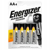 Baterie i akcesoria - 4x Bateria ENERGIZER Alkaline Power LR6 AA R6 1,5V - miniaturka - grafika 1