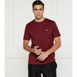 Gant T-shirt Regular Fit - Koszulki męskie - miniaturka - grafika 1