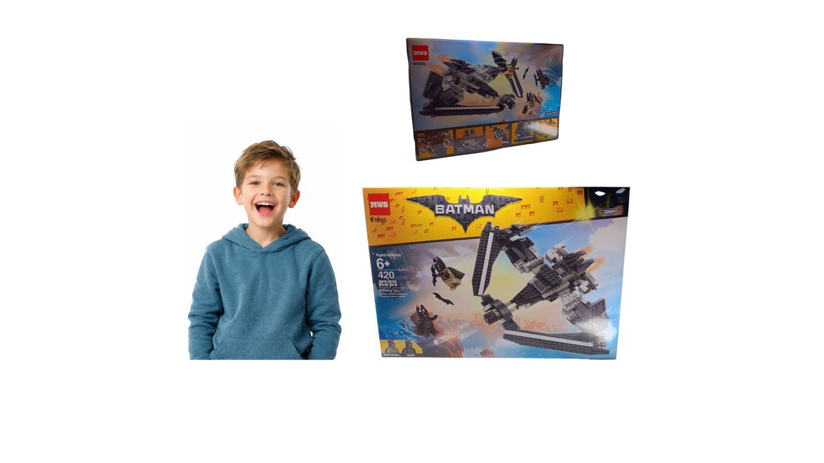 Batman - Batwing z Minifigurkami Batmana