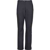 Spodnie damskie - CMP długie spodnie damskie z wewnętrzną gettą, Antracyt, 52 - miniaturka - grafika 1