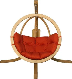 Elior Okrągły fotel ogrodowy - Parys 2X - Fotele ogrodowe wiszące - miniaturka - grafika 1