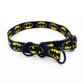 Obroże dla psów - Obroża półzaciskowa Bat Dog szeroka na 2,5 cm, dla średnich i większych psów, czarne dodatki-S/M - miniaturka - grafika 1