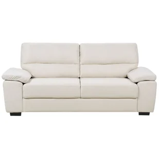Sofa 3-osobowa jasnobeżowa VOGAR - Sofy i kanapy - miniaturka - grafika 1