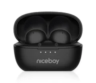 Słuchawki - Niceboy Podsie 4 POP - 400 mAh + 2x 40 mAh IPX4 czarny - miniaturka - grafika 1