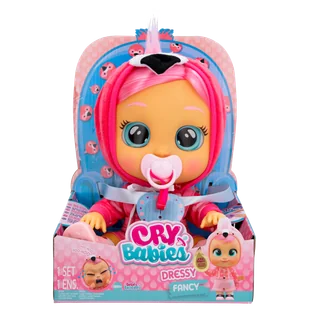 TM Toys Cry Babies Lalka Dressy Fancy IMC81918 - Lalki dla dziewczynek - miniaturka - grafika 8