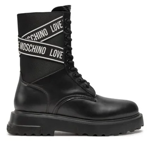 Botki LOVE MOSCHINO JA24094G1LIA700A Czarny - Botki damskie - miniaturka - grafika 1
