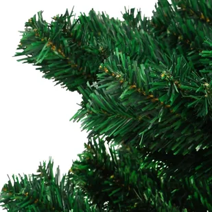 Lumarko Spiralna choinka ze stojakiem i LED, zielona, 150 cm, PVC - Choinki - miniaturka - grafika 7