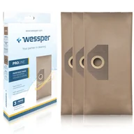 Worki do odkurzaczy - WESSPER WES1010b HOMELINE eco - Papierowe worki do odkurzaczy - miniaturka - grafika 1