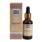 Serum do twarzy - Arganove BIO, antyoksydacyjne serum do twarzy z wit. C+E, Dzikie Kwiaty, 30 ml - miniaturka - grafika 1