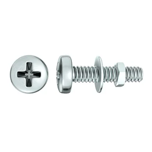 Standers Śruba walcowa z rowkiem 30 mm stal ocynk 3 x 10 mm 30 szt. - Śruby i nakrętki - miniaturka - grafika 1