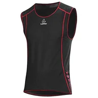 Koszulki i topy damskie - Löffler męski HR. Windstopper SINGLET TRANSTEX LIGHT, czarny/czerwony, 50 22607 - miniaturka - grafika 1