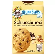 Ciastka - MULINO BIANCO Schiaccianoci - Włoskie ciastka z orzechami i gorzką czekoladą 300g 1 paczka - miniaturka - grafika 1