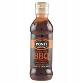 Majonezy i dressingi - Krem sos balsamiczny BBQ Ponti 250 g - miniaturka - grafika 1