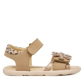 Buty dla dziewczynek - Sandały Primigi 1416800 M Beżowy - miniaturka - grafika 1