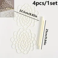 Rękodzieło - TEMU 4 Sztuki/zestaw AIYYIPA Plastikowe Retenerki Spiralne Z Kwiatami - Stojaki Do Utrzymania Bukietów Ręcznie Robionych Na Kamelii I Kwiaty, Idealne - miniaturka - grafika 1