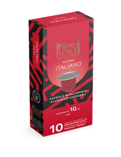 NeroNobile Aroma Italiano kapsułki aluminiowe do Nespresso - 10 kapsułek - Kawa w kapsułkach i saszetkach - miniaturka - grafika 1