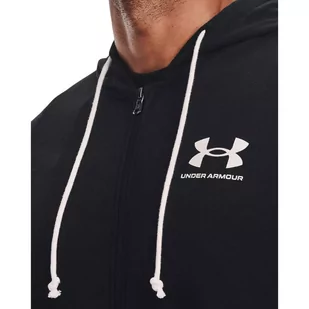 Bluza męska Under Armour RIVAL TERRY LC FZ - Bluzy sportowe męskie - miniaturka - grafika 4