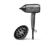 Suszarki do włosów - BaByliss D6200DE Jonizacja Dyfuzor Zimny nawiew 1600W 3 prędkości 3 temperatury - miniaturka - grafika 1