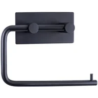 Stojaki i wieszaki na papier toaletowy - AWD Interior uchwyt na papier toaletowy czarny AWD02091762 - miniaturka - grafika 1