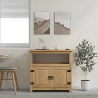 Szafki RTV - vidaXL Szafka TV w meksykańskim stylu Corona, sosna, 80x43x78 cm vidaXL - miniaturka - grafika 1