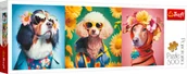 Puzzle - Puzzle 500 Panorama Pokaz mody psia edycja TREFL - miniaturka - grafika 1