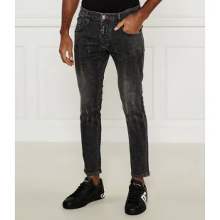 Philipp Plein Jeansy Skinny fit - Spodnie męskie - miniaturka - grafika 1