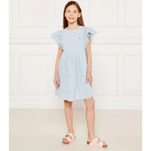 Tommy Hilfiger Sukienka - Sukienki i spódniczki dla dziewczynek - miniaturka - grafika 1