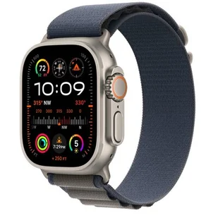 Apple Alpine w kolorze niebieskim do koperty 49 mm - rozmiar L - Kup na Raty - - Akcesoria do zegarków - miniaturka - grafika 1