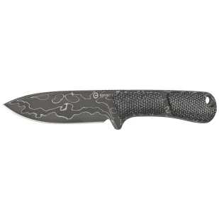 Nóż Civivi Mini Elementum Fixed Dark Green Micarta, Damascus (C23010-DS1) - Noże - miniaturka - grafika 2