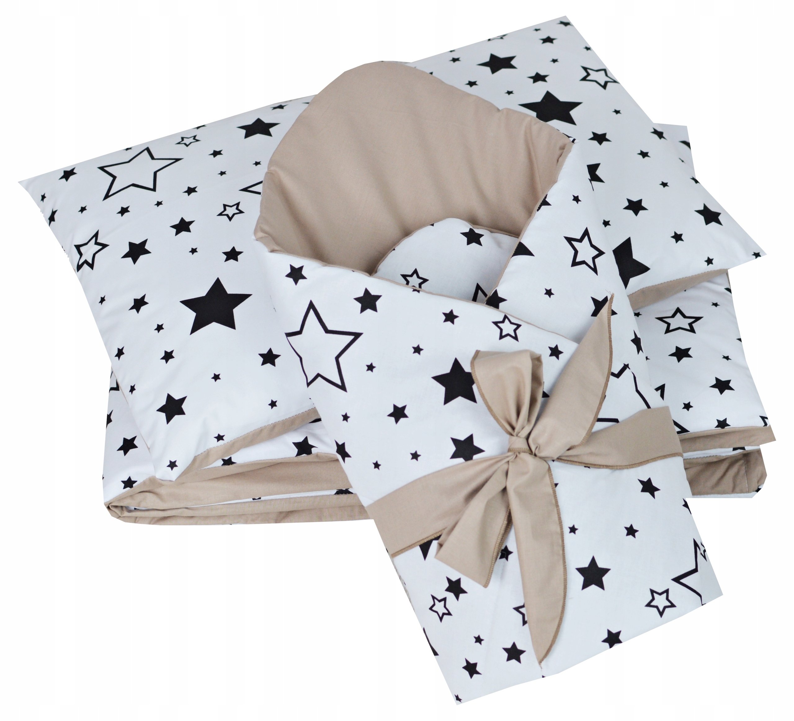 Komplet Pościel Z Wypełnieniem Do Łóżeczka 120X60 Wózka Kołyski Bawełna