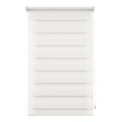 Rolety - Roleta dzień/noc Adele 62 x 140 cm biała - miniaturka - grafika 1