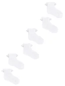 Skarpetki damskie - Skarpety dziewczęce ażurowe długa falbanka 3PAK 17-19 - miniaturka - grafika 1