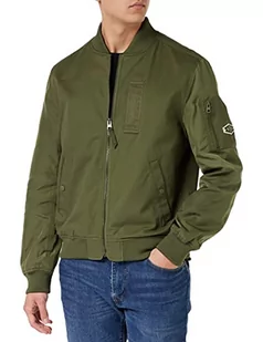 MUSTANG Męska kurtka w stylu Daniel Hbrd Bomber, IVY GREEN 6421, 3XL - Kurtki męskie - miniaturka - grafika 1