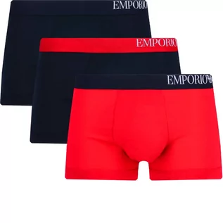 Majtki męskie - Emporio Armani Bokserki 3-pack - grafika 1