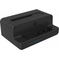 Stacje dokujące i replikatory portów - Icy Box Stacja dokująca i klonująca  2,5” i 3,5” na M.2 NVMe (IB-2914MSCL-C31) - miniaturka - grafika 1