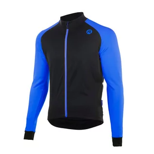 Bluzy na rower - Koszulka kolarska CALUSO 2.0 z długim rękawem, niebieska - grafika 1