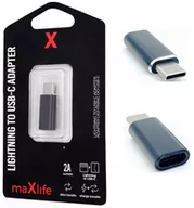 Adaptery i przejściówki - TelForceOne TelForceOne Maxlife adapter Lightning do USB-C 8_2273672 - miniaturka - grafika 1