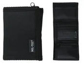 Portfele - Sportowy / Militarny PORTFEL z Zamkiem - Czarny - miniaturka - grafika 1